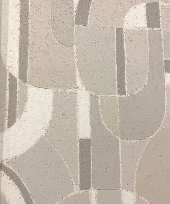 Sculpture Garden | Handcrafted Naturals Colección "Handcrafted Naturals" Estampados Singulares Sculpture Garden Cork Wallpaper color Linen