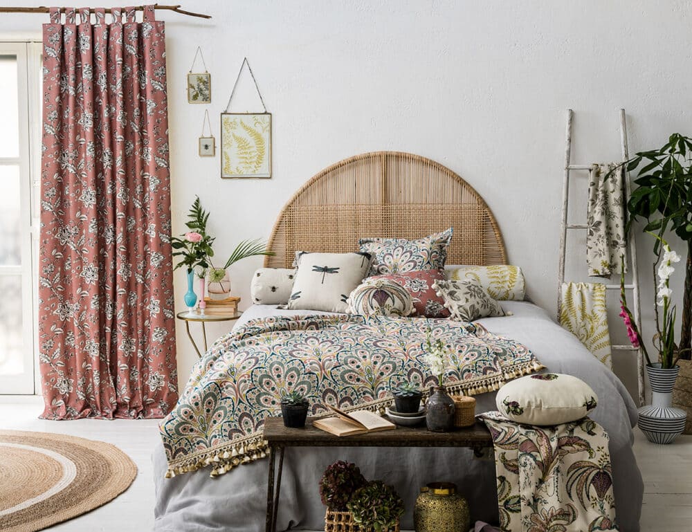 Textil hogar, telas estampadas de estilo inglés