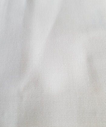 Rideau voilage en lin et coton blanc