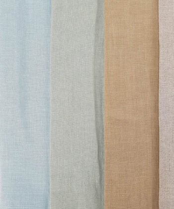 Rideaux 100% lin fin de 2,80m en couleurs naturelles