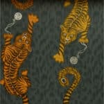 Papel pintado de grandes tigres