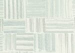 Papel pintado de Missoni con diseño a trazos estilo patchwork en crudo