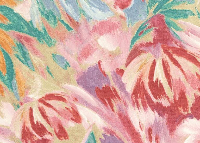 TWEED Papel Pintado Estilo Minimalista Papel pintado a pinceladas con reminiscencia floral "Daydream" de Missoni Home
