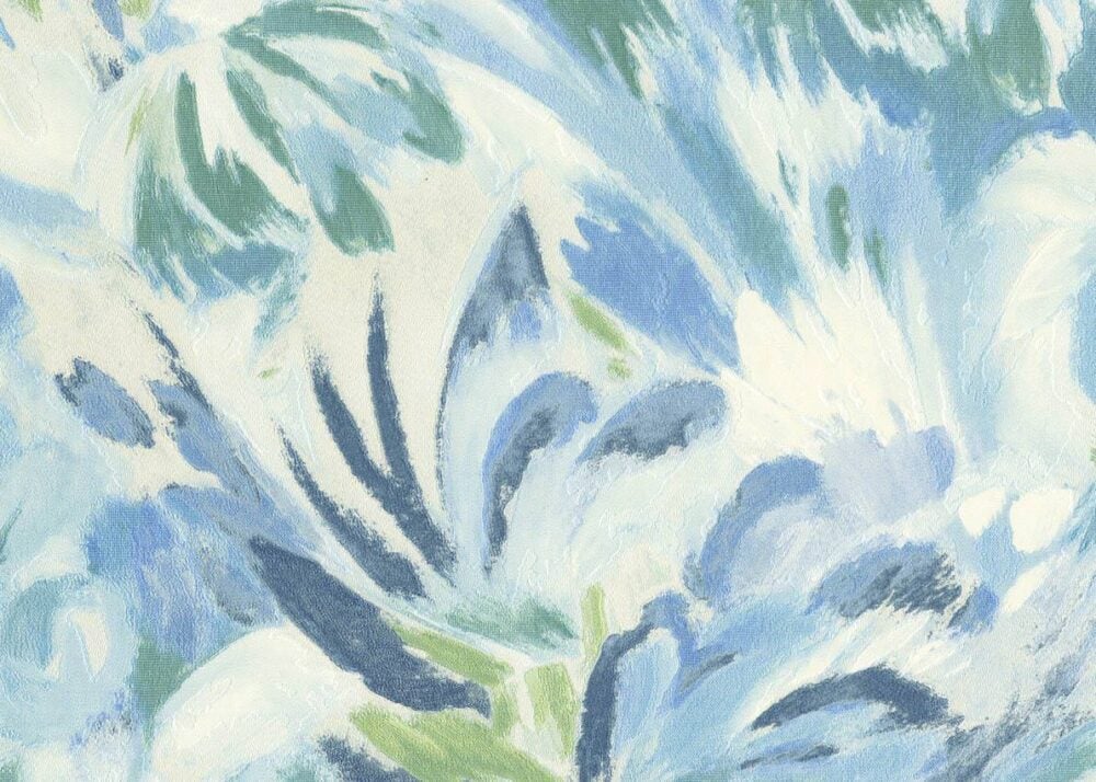 Papel pintado a pinceladas con reminiscencia floral "Daydream" de Missoni Home