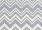 Papel Pintado con diseño a rayas en zig zag en gris
