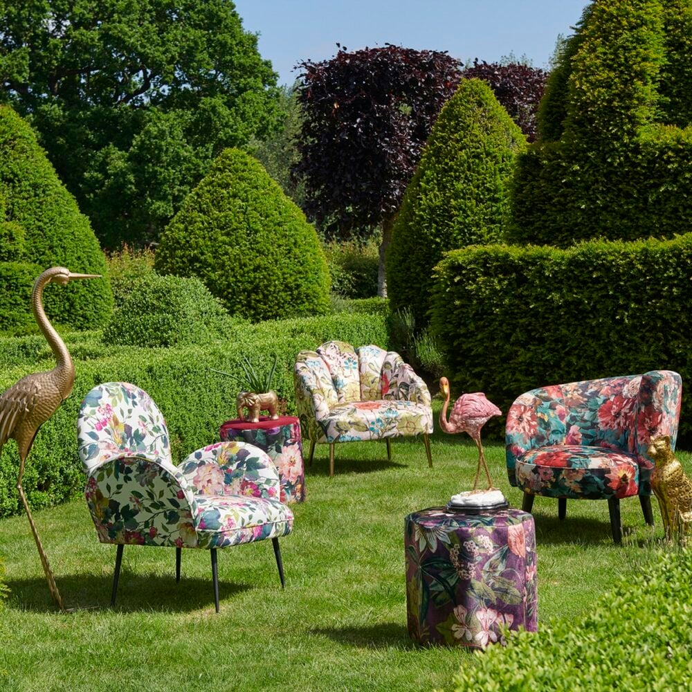 PASSIFLORA FABRIC, Colección Exotica 2 de Clarke & Clarke