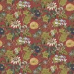 F1304-10 - PASSIFLORA FABRIC, Colección Exotica 2 de Clarke & Clarke