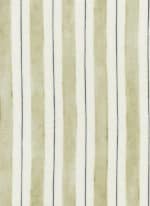 Lino tapicero de estampado de rayas "camiseras" (ancho 3m). Color Camisera-Pistacho