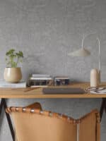 Habitación decorada con papel pintado nórdico de de Borastapeter - STIG LINDBERG GRAZIA 1981