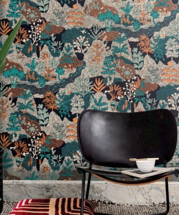 PARADISO Papel Pintado Estampados Singulares Papel pintado ilustrado con parajes naturales Paradiso Pine - HIA108