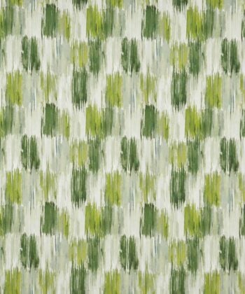 Tela de algodón de estampado abstracto en verde y ancho 280cm. Ref. 8300050