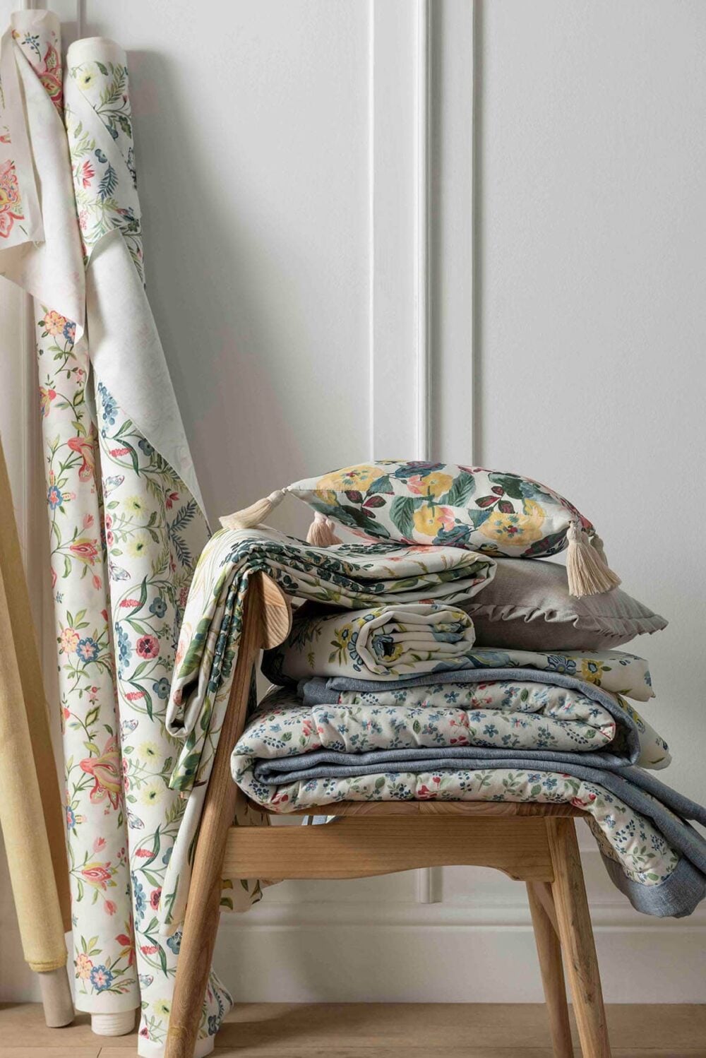 ORNELLA Telas para Cortinas Damasco - Paisley - Cachemira