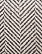 Jacquard estampado de rayas en espiga "canillas" de James Malone (CANILLAS-152-Quartz)
