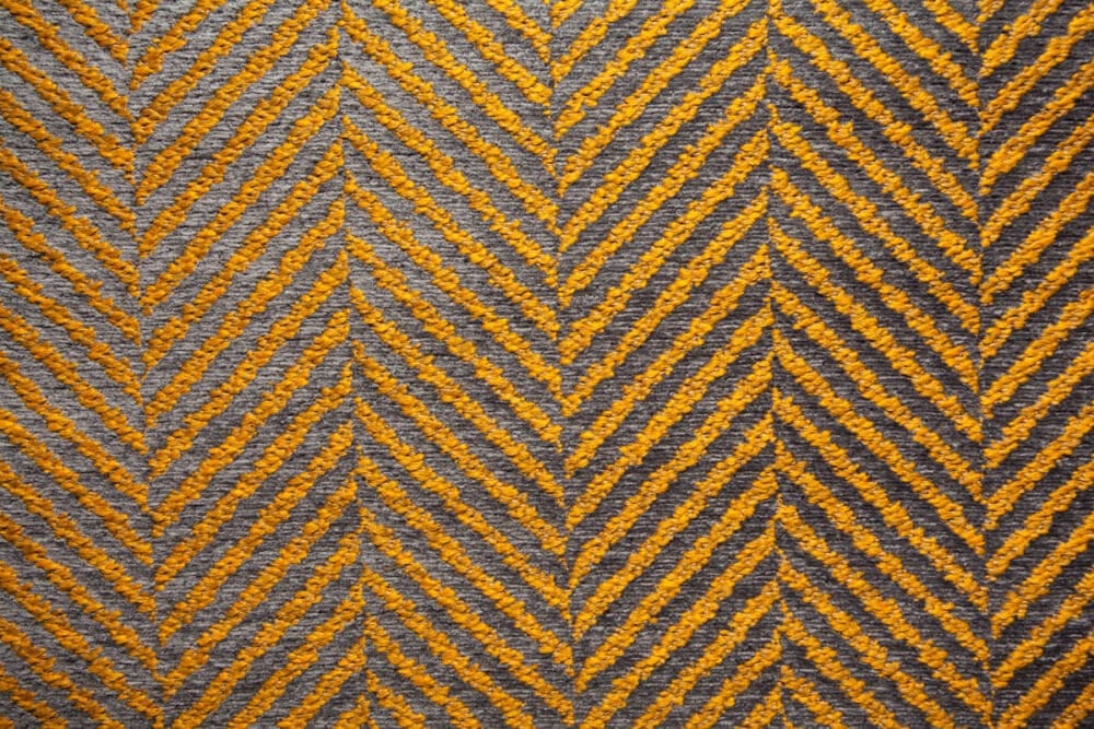 Jacquard estampado de rayas en espiga "canillas" de James Malone (CANILLAS-158-Gold)