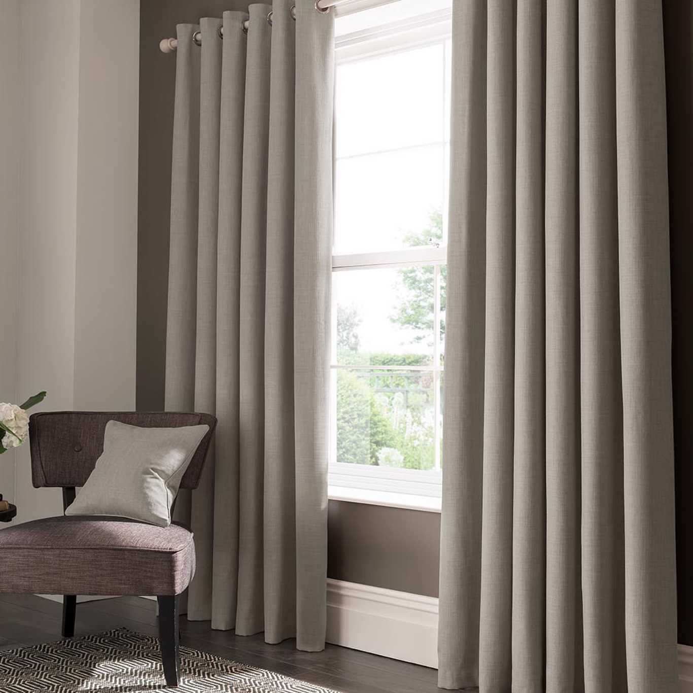 Cortinas opacas oscurantes térmicas para decoración del hogar