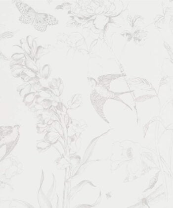 Papel pintado «Sibylla», un diseño de la prestigiosa firma Designers Guild. Disponible en varias tonalidades.