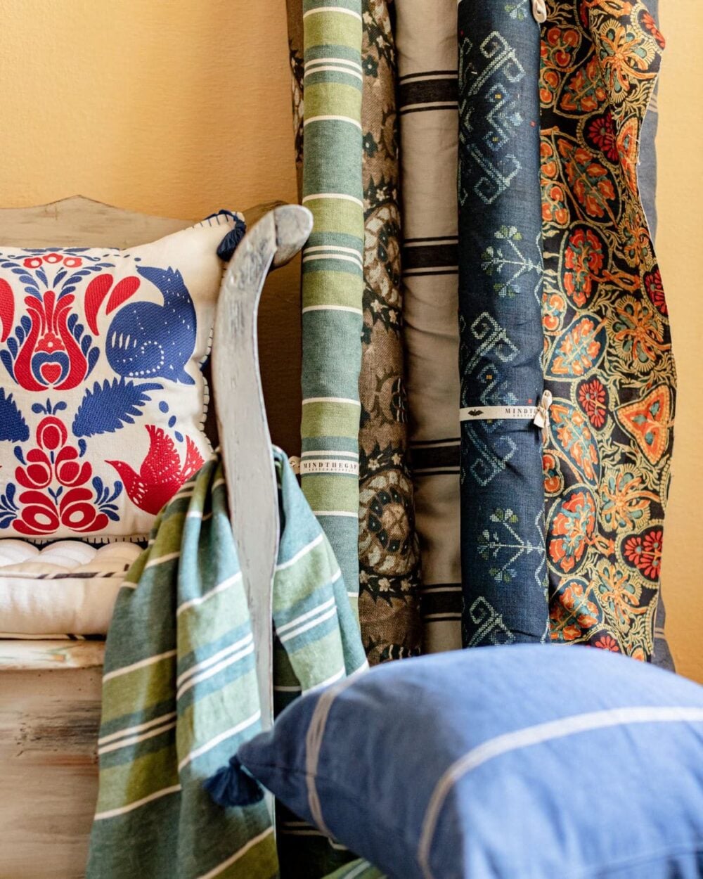Lino 100% "Roots Fabrics Collection" de la firma Mind the Gap