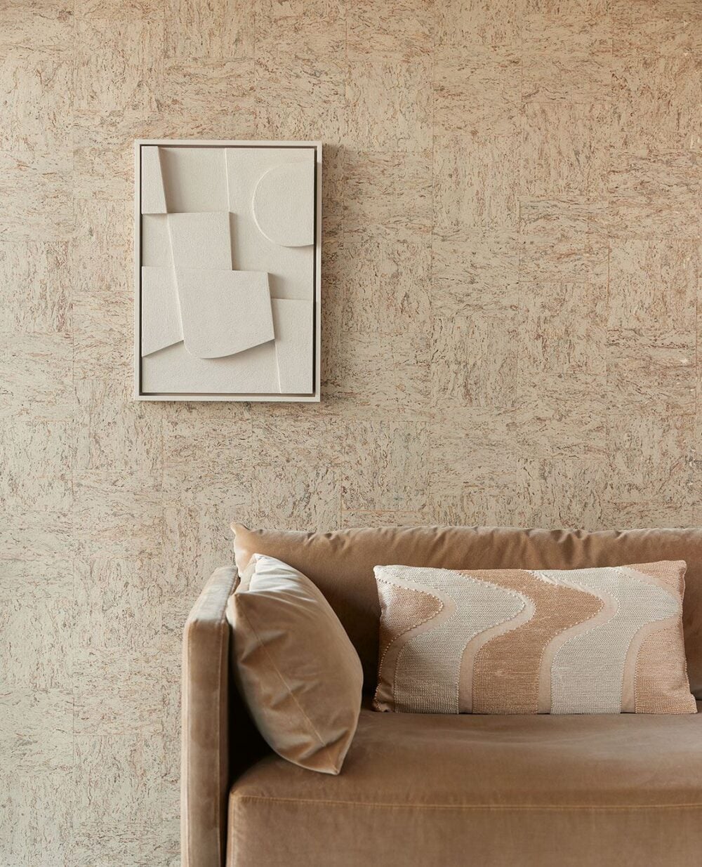 Colección "Natural Wallcoverings III" de Eijffinger. Una variedad de fibras naturales como yute, cáñamo, sisal, caña, hierba marina, hierba de arroz, bambú, rafia o el corcho se utilizan para crear una gran cantidad de texturas para decorar tu pared.