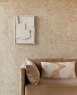 Colección "Natural Wallcoverings III" de Eijffinger. Una variedad de fibras naturales como yute, cáñamo, sisal, caña, hierba marina, hierba de arroz, bambú, rafia o el corcho se utilizan para crear una gran cantidad de texturas para decorar tu pared.