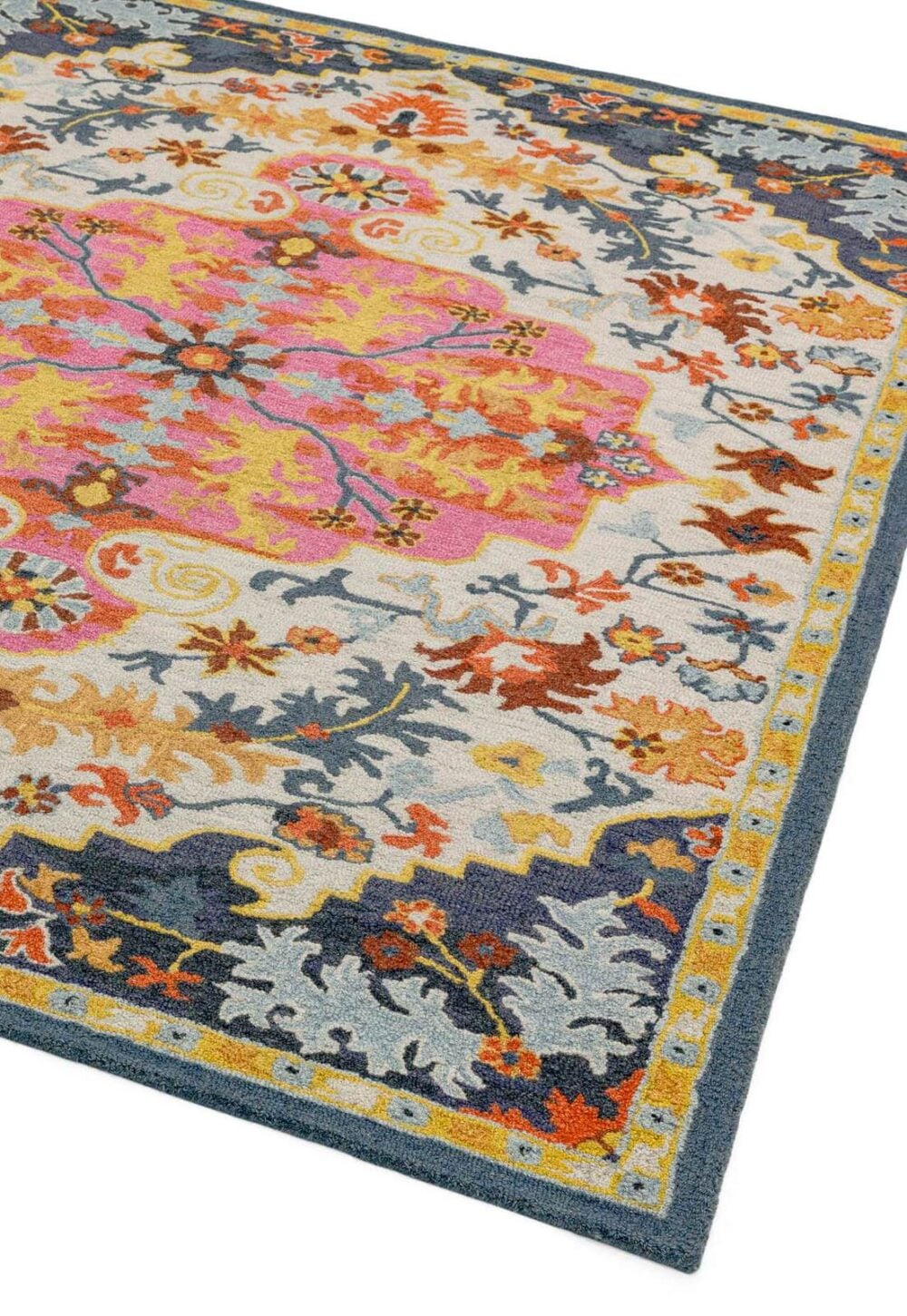 BRONTE MULTI Alfombras Alfombra Azul