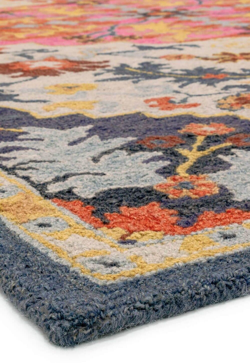 BRONTE MULTI Alfombras Alfombra Azul