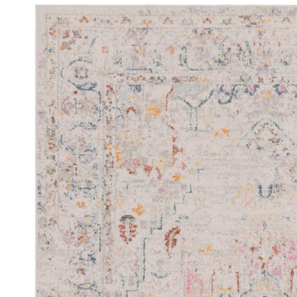 Alfombra persa vintage de flores desdibujadas (tamaño a elegir). Ref. Flores-Laleh-FR08