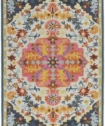 BRONTE MULTI Alfombras Alfombra Azul