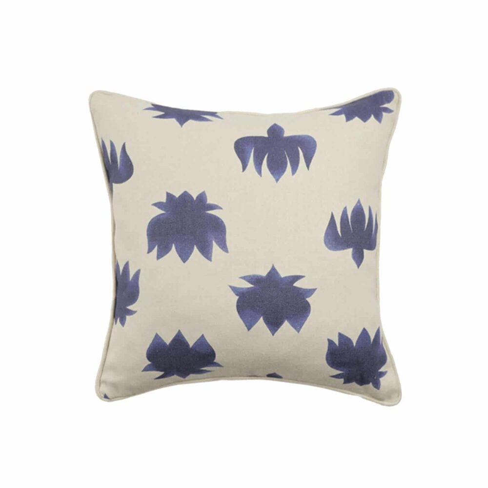 Cushion Nelumbo Blue