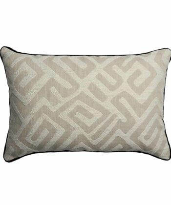 Cushion Bakuba Ecru