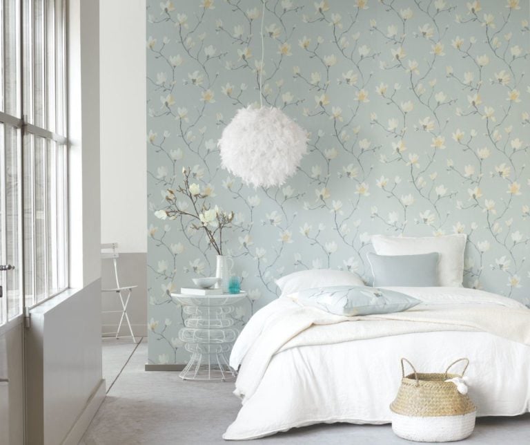 SKETCH "Gardens" Collection Natural - Rustic Style Collection "Gardens" > flre-florescence-suzhou-bleu