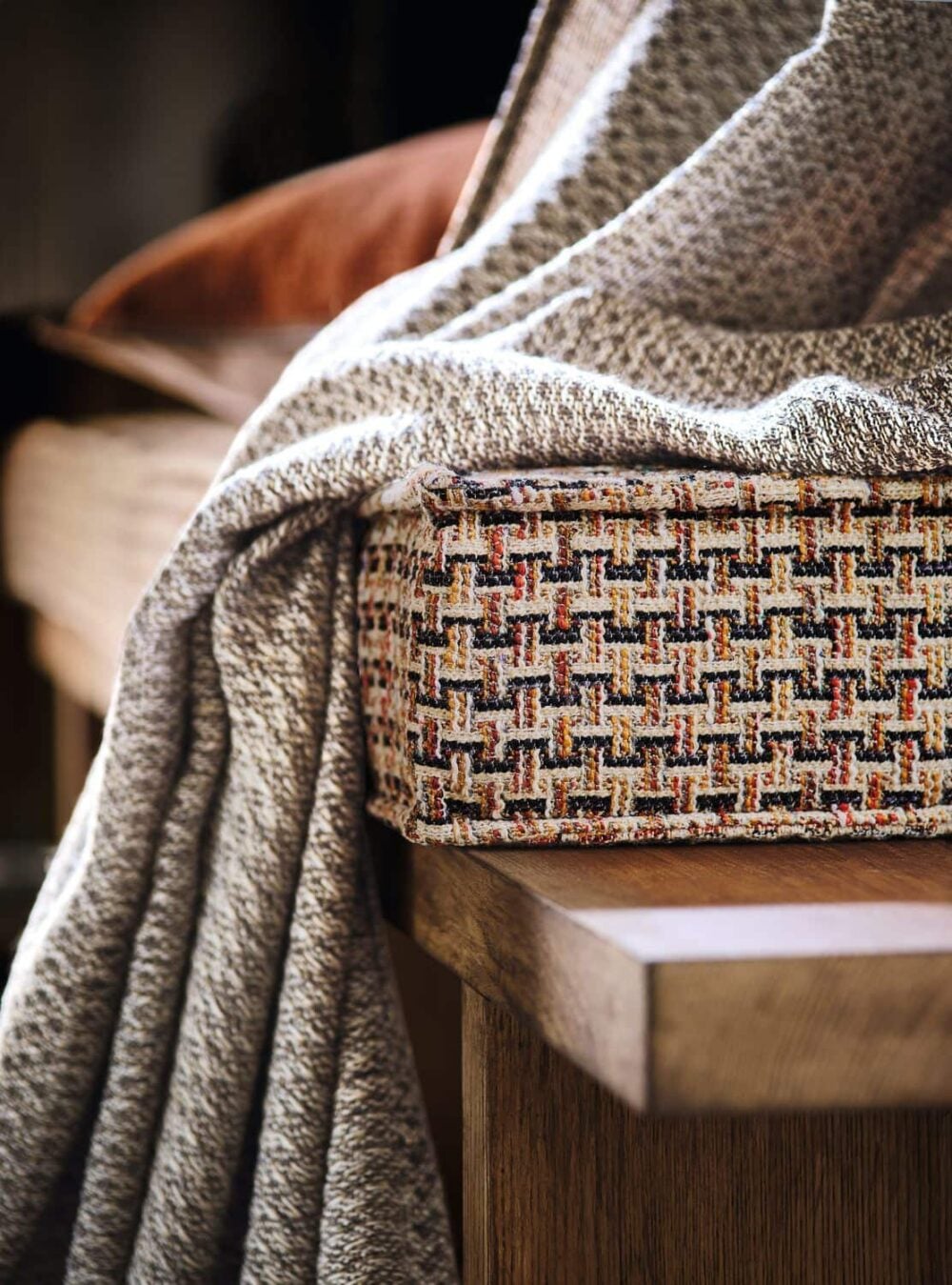 MAGNIFOLIA Telas de Casamance Lisos y Semilisos con Textura
