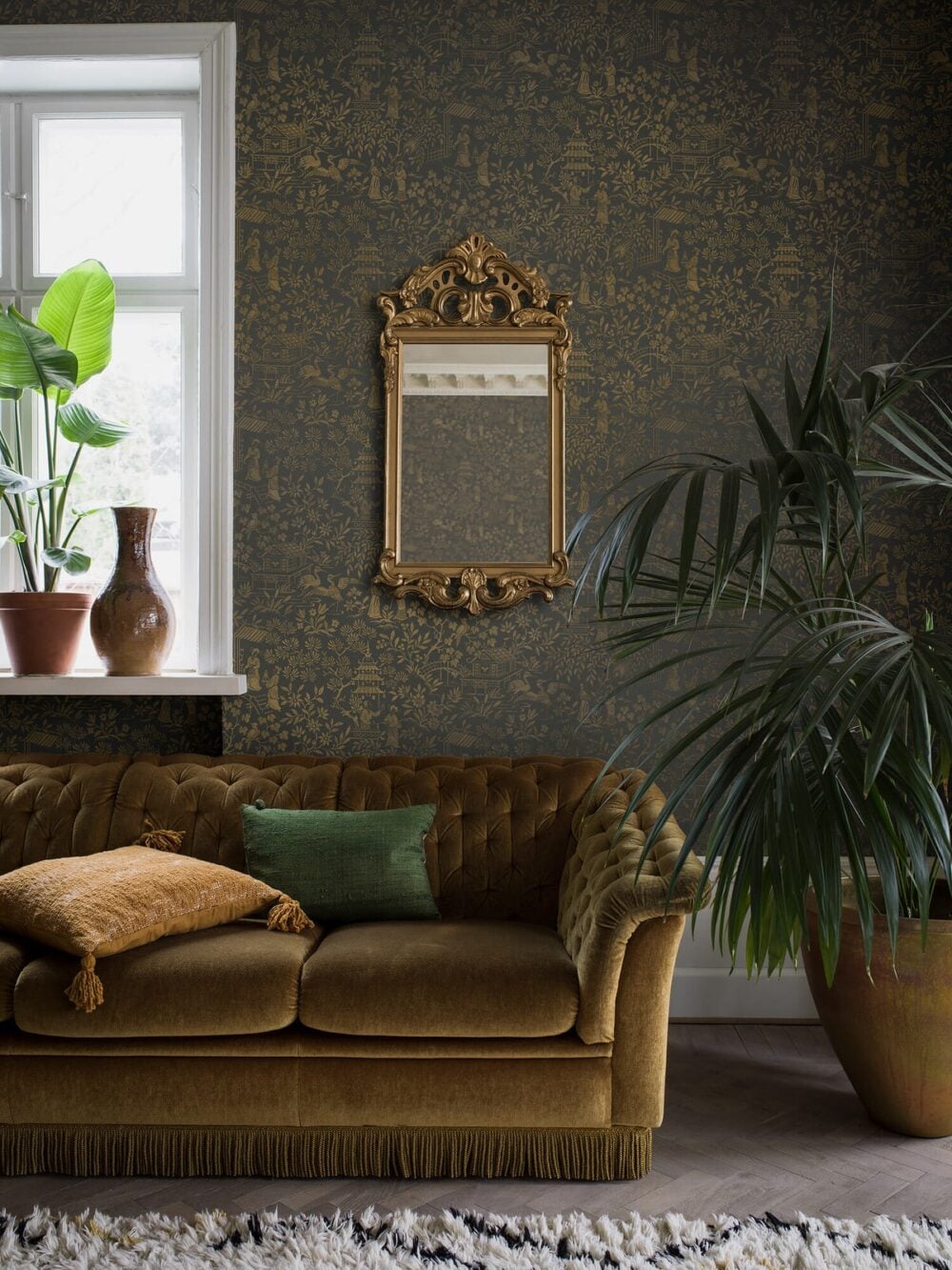 ORIENTAL GARDENS Colección "Dreamy Escape" Estilo Chinoiserie