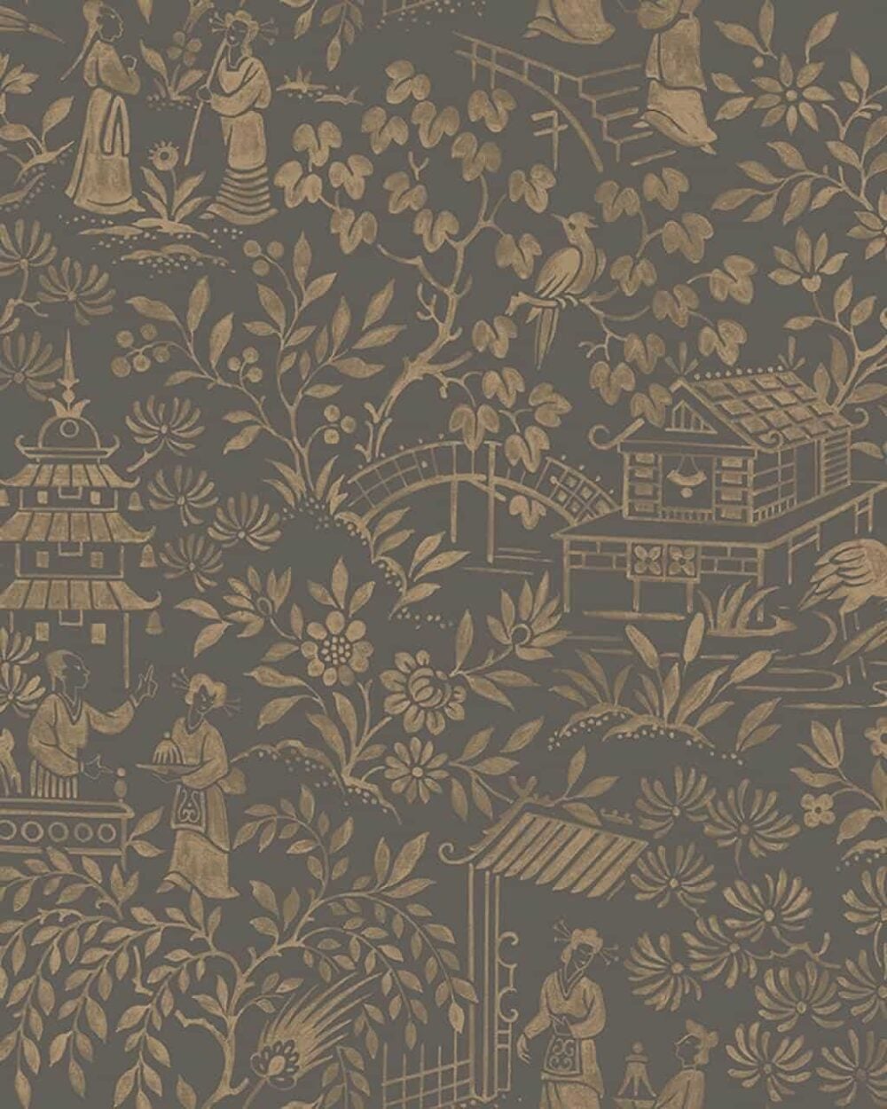 ORIENTAL GARDENS Colección "Dreamy Escape" Estilo Chinoiserie