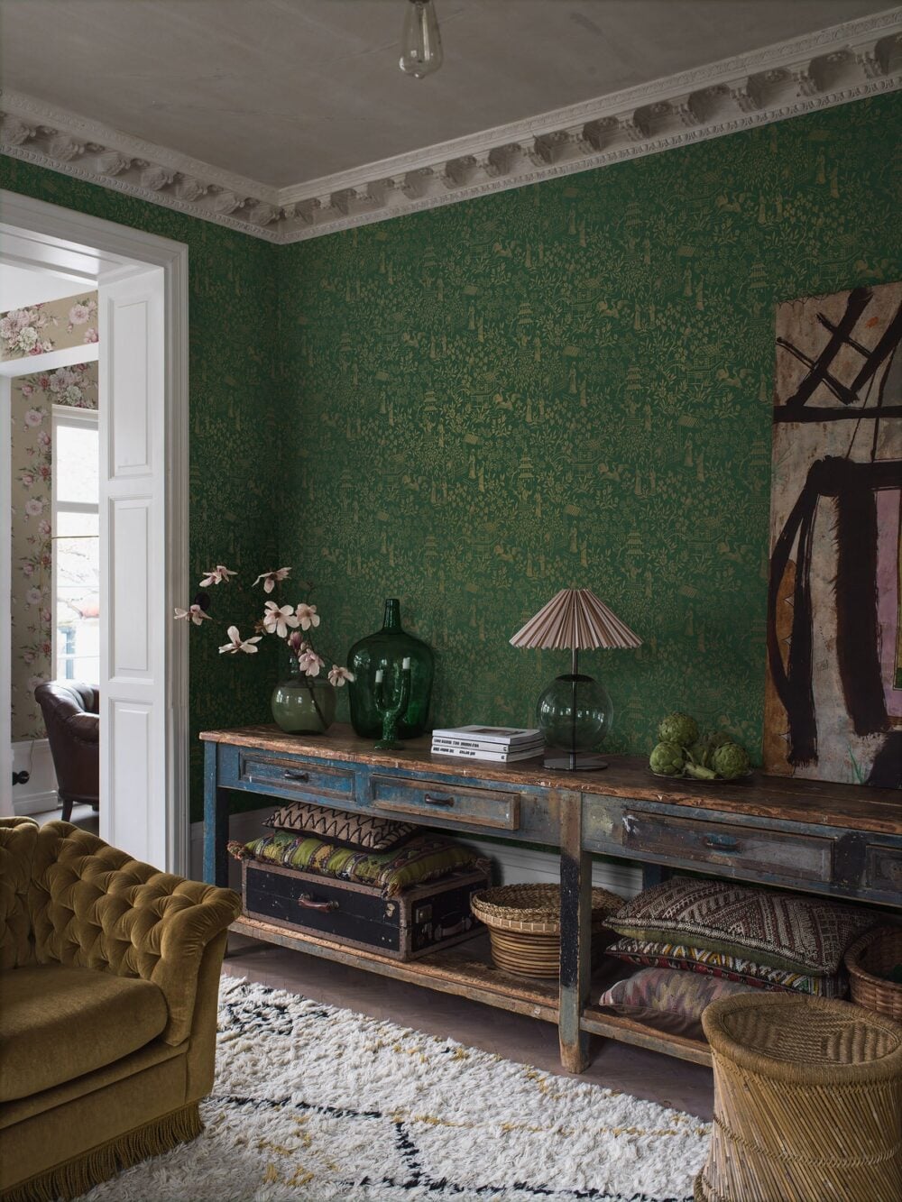ORIENTAL GARDENS Colección "Dreamy Escape" Estilo Chinoiserie