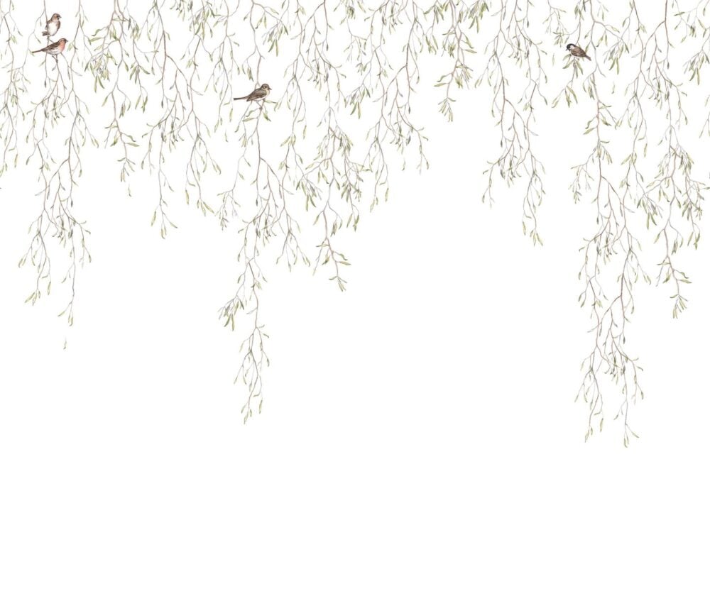 SPRING BIRDS Murales a medida Decoración Infantil