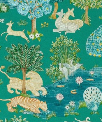 PAMIR GARDEN Papel pintado de Sanderson Animales