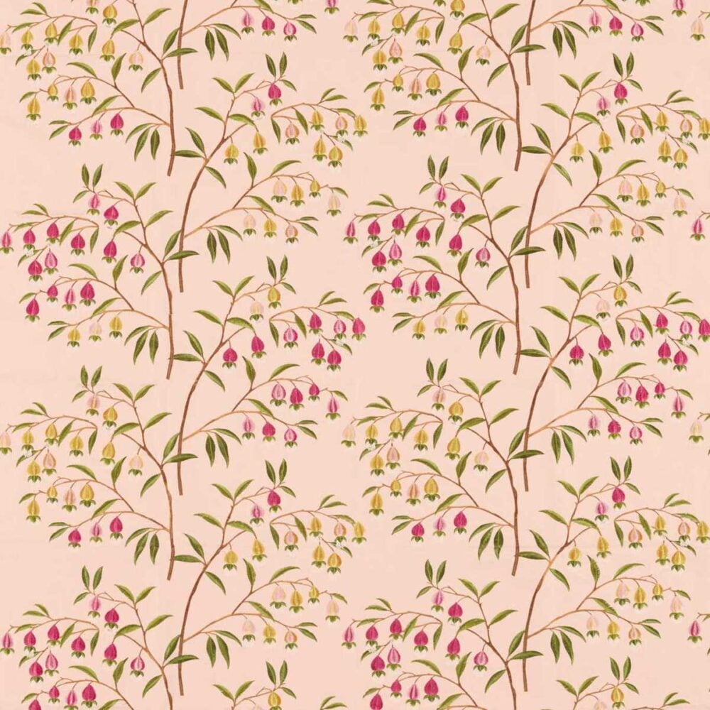 CHINESE LANTERN Colección "Water Garden Fabrics" Bordados