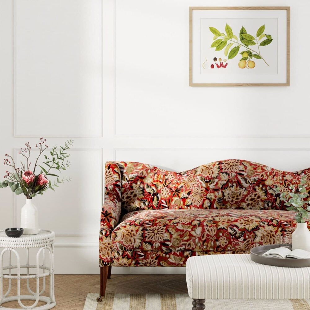 AMARA BUTTERFLY Colección "Water Garden Fabrics" Estilo Chinoiserie