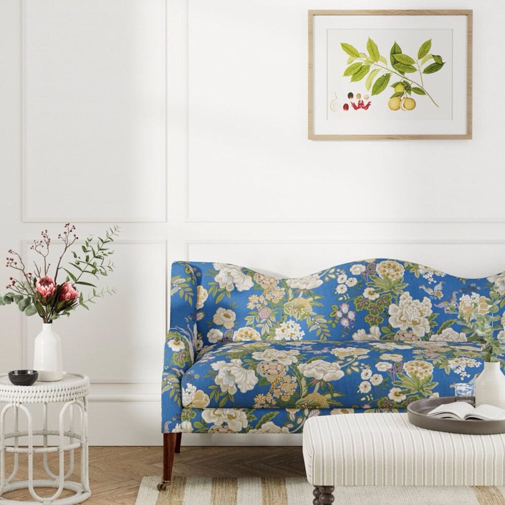 EMPEROR PEONY Colección "Water Garden Fabrics" Estilo Chinoiserie