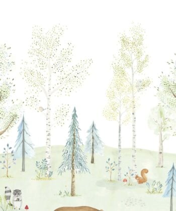 THE ENCHANTED FOREST WITH BEAR