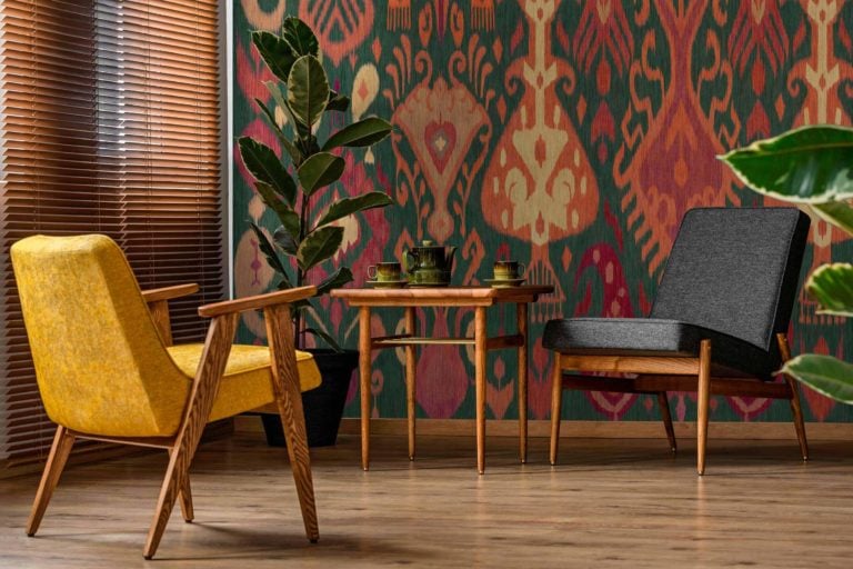 BOHO-WP Colección "Ikart" Abstractos Mural Boho de papel pintado de Coordonné