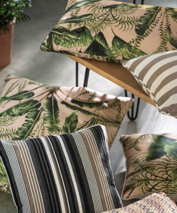 Tela de exterior de estampado multirayas de varios anchos Alfresco Indoor Outdoor Fabric Estilo Contemporáneo
