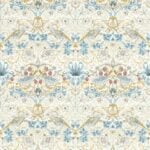 STRAWBERRY THIEF WP William Morris Designs Wallpaper Animales