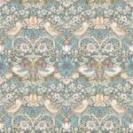STRAWBERRY THIEF WP William Morris Designs Wallpaper Animales