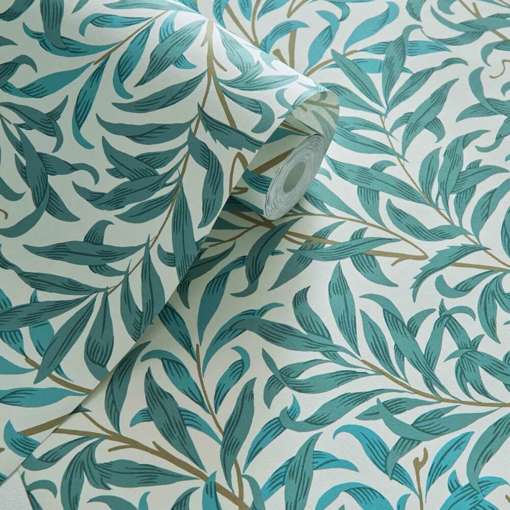 WILLOW BOUGHS Mineral (Outlet) Outlet Hogar y Decoración Papel pintado de hojas y ramas