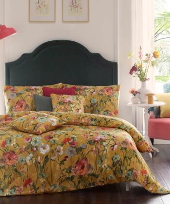 Juego de funda nórdica y de almohadas de flores: peonías, amapolas, margaritas y crisantemos Complementos de Clarke & Clarke Estilo Clásico Juego de funda nórdica y de almohadas de flores: peonías, amapolas, margaritas y crisantemos