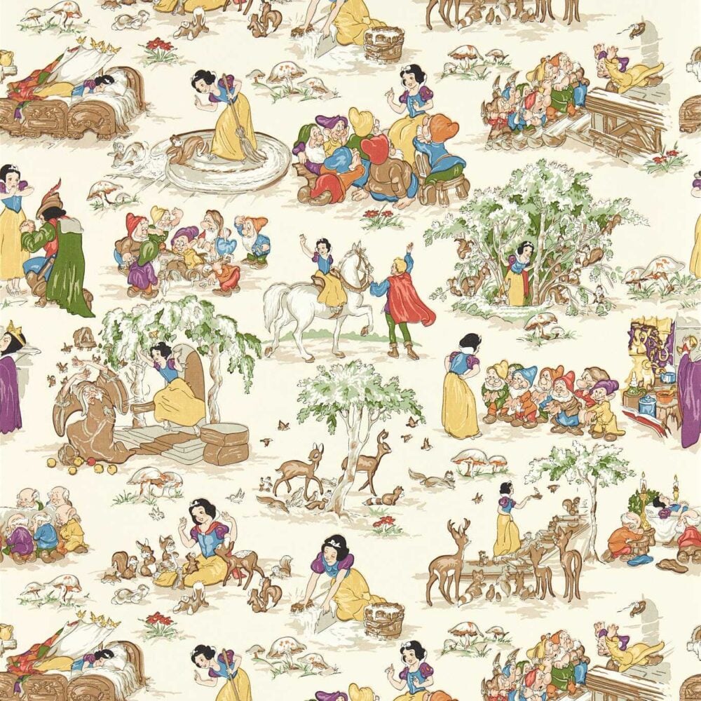 SNOW WHITE Colección "Disney Home x Sanderson Wallpapers" Animales