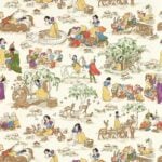 SNOW WHITE Colección "Disney Home x Sanderson Wallpapers" Animales