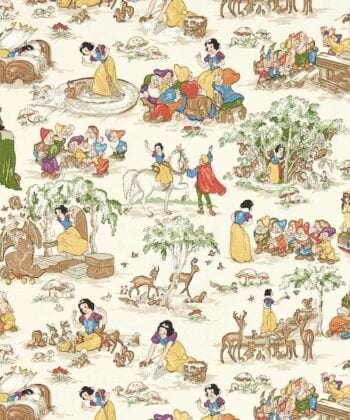 SNOW WHITE Colección "Disney Home x Sanderson Wallpapers" Animales