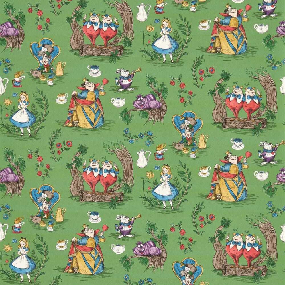 ALICE IN WONDERLAND Colección "Disney Home x Sanderson Wallpapers" Animales